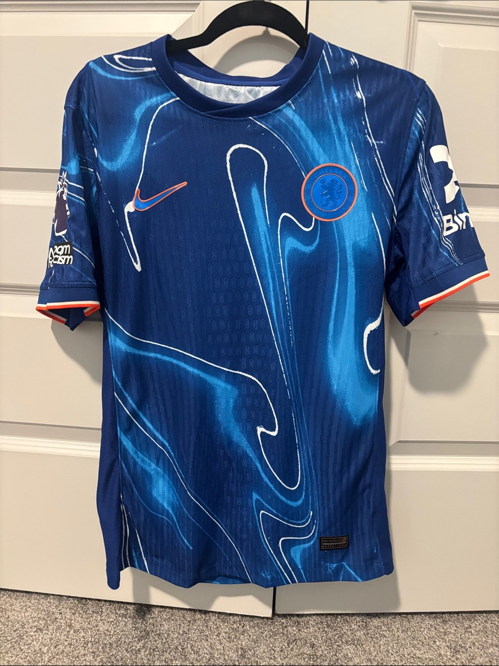 Nike Blue Chelsea Football Jersey with Crest